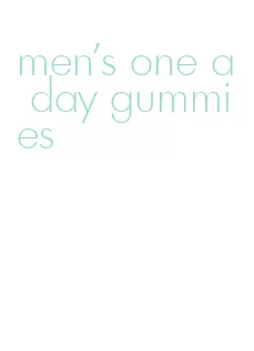 men's one a day gummies