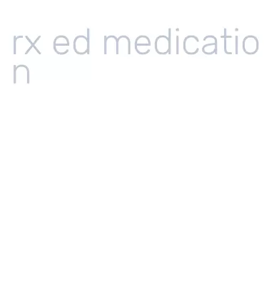 rx ed medication