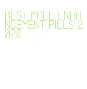 best male enhancement pills 2020