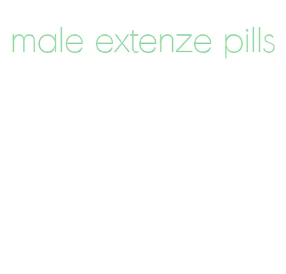 male extenze pills