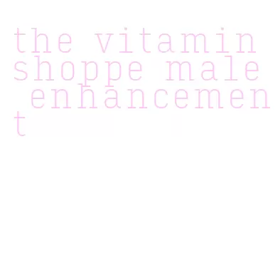 the vitamin shoppe male enhancement