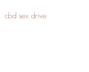 cbd sex drive