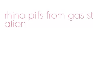 rhino pills from gas station