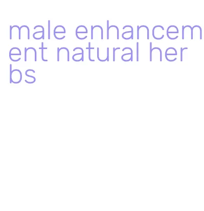 male enhancement natural herbs