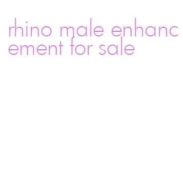 rhino male enhancement for sale