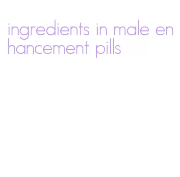 ingredients in male enhancement pills