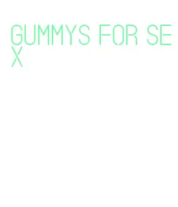 gummys for sex
