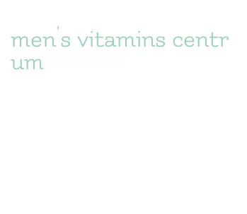 men's vitamins centrum