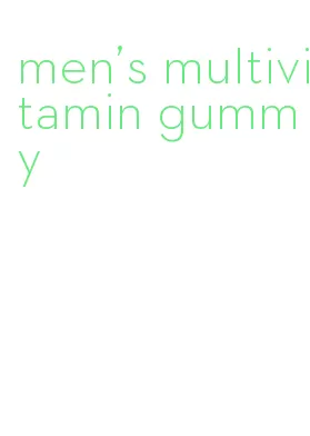 men's multivitamin gummy